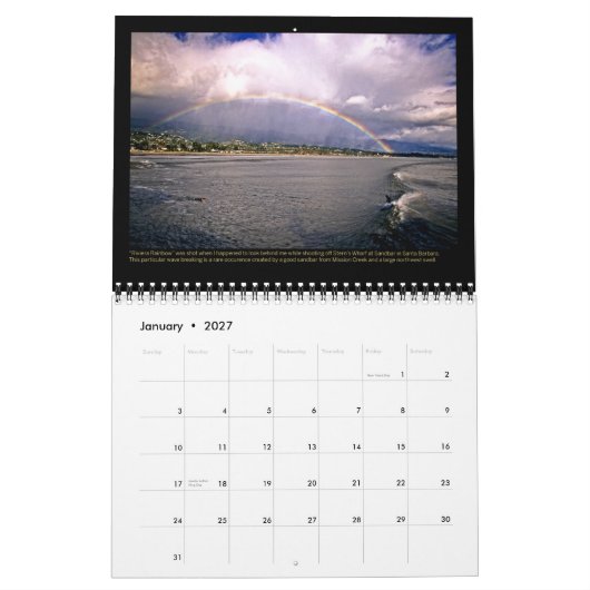 David Pu'u 2013 Agenda: Oceaan Kalender (Jan 2027)