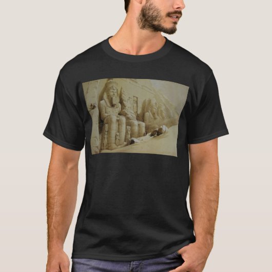 David Roberts Great Temple Boo Simbel T-shirt (Voorkant)