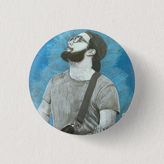 David Ronde Button 3,2 Cm (Voorkant)