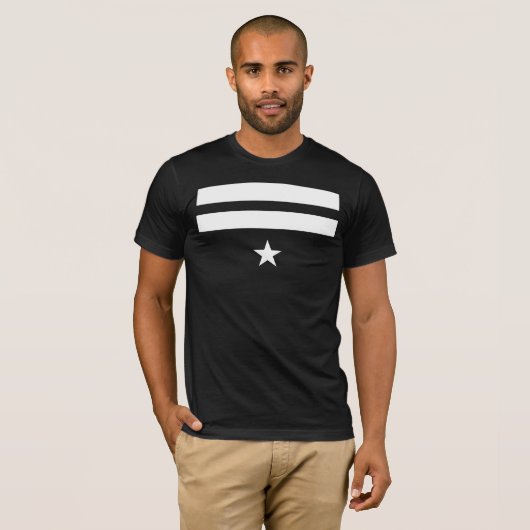 David Roos Geïnspireerde ster en striptekenaar T-shirt (Voorkant volledig)