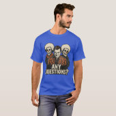 David S. Pumpkins - Any Questions T-shirt (Voorkant volledig)