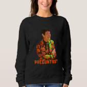 David S Pumpkins Preguntas Any Questions Mens Clot Trui (Voorkant)