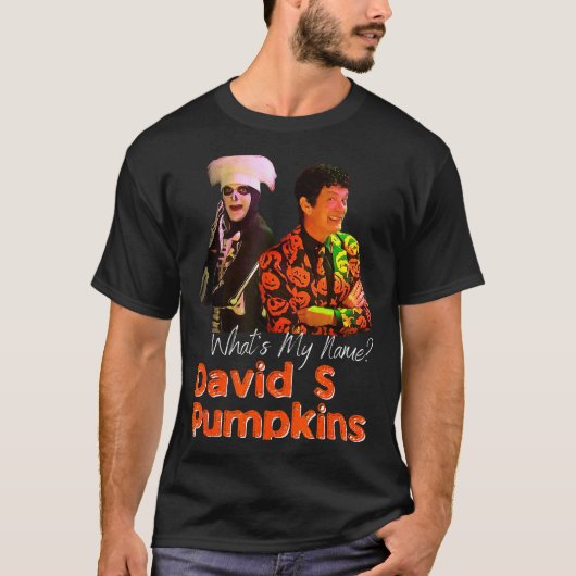David S Pumpkins Skeleton Funny Skit Men Clothing T-shirt (Voorkant)