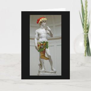 David Santa kerstkaart Feestdagen Kaart