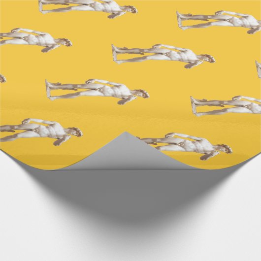 David Sculpture van Michelangelo Gepersonaliseerd Cadeaupapier (Hoek)