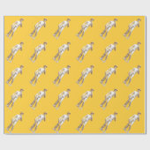 David Sculpture van Michelangelo Gepersonaliseerd Cadeaupapier (Vlak)