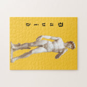 David Sculpture van Michelangelo Gepersonaliseerd Legpuzzel (Horizontaal)