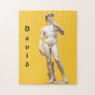 David Sculpture van Michelangelo Gepersonaliseerd Legpuzzel