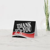 David Silver en Red Dankjewel Bedankkaart (Voorkant)