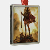 David slays Goliath Metalen Ornament (Rechts)