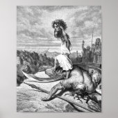 David Slays Goliath uit Gustave Dore 1886 Poster (Voorkant)