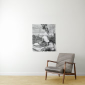 David Slays Goliath uit Gustave Dore 1886 Wandkleed (In situ)