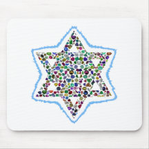 David Star is gemaakt met Gemstenen