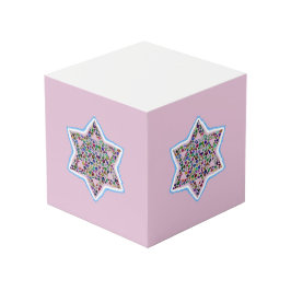 David Star made with Gemstones Kubus