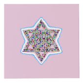 David Star made with Gemstones Kubus (Voorkant)