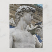 David Statue Michelangelo in Italië Briefkaart (Voorkant)