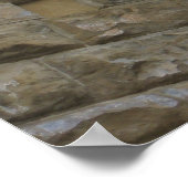 David Statue Michelangelo in Italië Poster (Hoek)