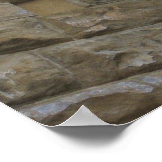 David Statue Michelangelo in Italië Poster (Hoek)