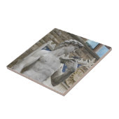 David Statue Michelangelo in Italië Tegeltje (Zijkant)