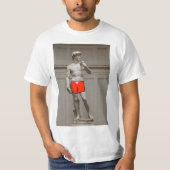 David Statue T-shirt (Voorkant)