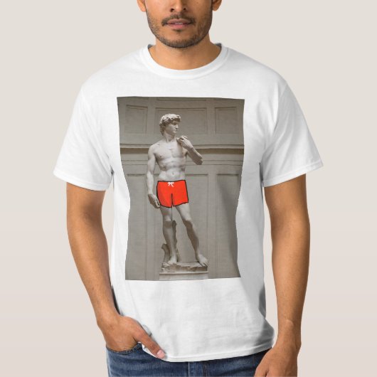 David Statue T-shirt (Voorkant)