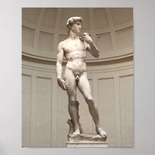 David Statue van Michelangelo Poster