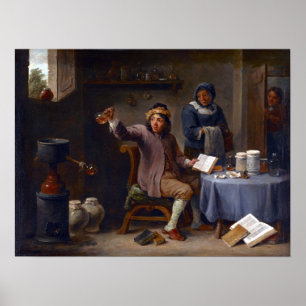 David Teniers II Raadpleging Poster