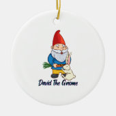 David The Gnome Keramisch Ornament (Voorkant)