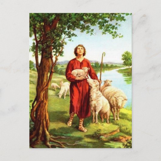 David The Shepherd Briefkaart (Voorkant)