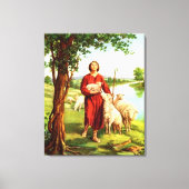 David The Shepherd Canvas Afdruk (Voorkant)