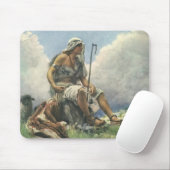 David the Shepherd door Copping,  religie Muismat (Met muis)
