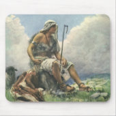 David the Shepherd door Copping,  religie Muismat (Voorkant)