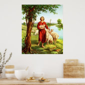David The Shepherd Poster (Keuken)