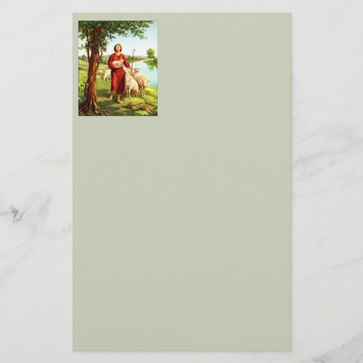 David The Shepherd Stationery Briefpapier (Voorkant)