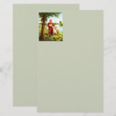 David The Shepherd Stationery Briefpapier (Voorkant / Achterkant)