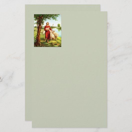David The Shepherd Stationery Briefpapier (Voorkant / Achterkant)