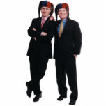 David & Tom Gardner Foto stand-up Staand Fotobeeldje<br><div class="desc">We hebben geen idee waarom je dit zou kopen,  maar we zetten het gewoon in hoesje.</div>