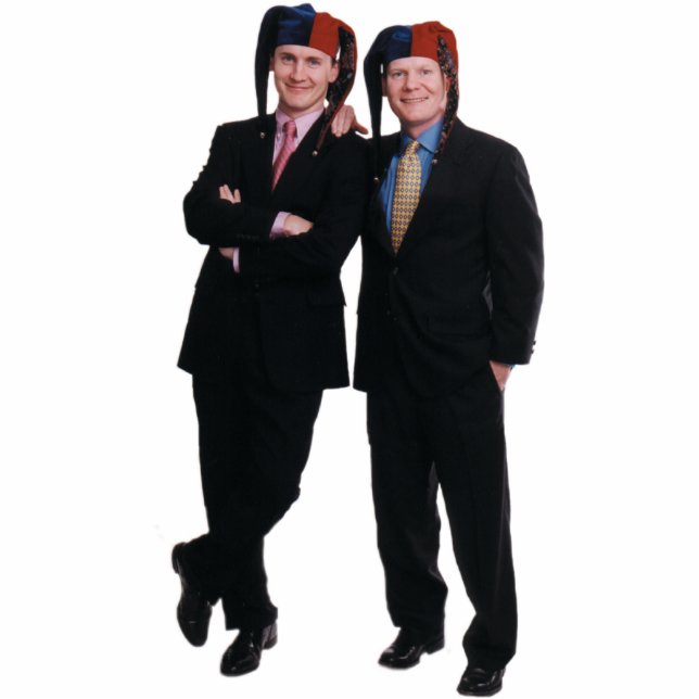 David & Tom Gardner Foto stand-up Staand Fotobeeldje (Voorkant)