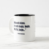 david tweekleurige koffiemok (Voorkant links)