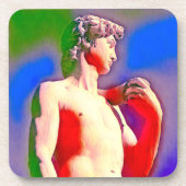 DAVID VAN GLENDALE Plastic Onderzetter (Voorkant)