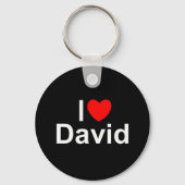 David van I Love Sleutelhanger (Voorkant)