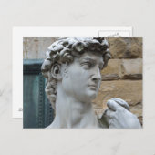David van Michelangelo Briefkaart (Voorkant / Achterkant)