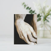 David van Michelangelo Buonarroti , 1501-04 Briefkaart (Staand voorkant)