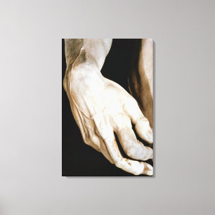 David van Michelangelo Buonarroti , 1501-04 Canvas Afdruk