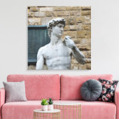 David van Michelangelo Canvas Afdruk (Insitu (Woonkamer))