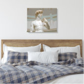 David van Michelangelo Canvas Afdruk (Insitu (Slaapkamer))