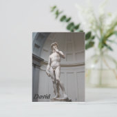 David van Michelangelo- Florence Briefkaart (Staand voorkant)
