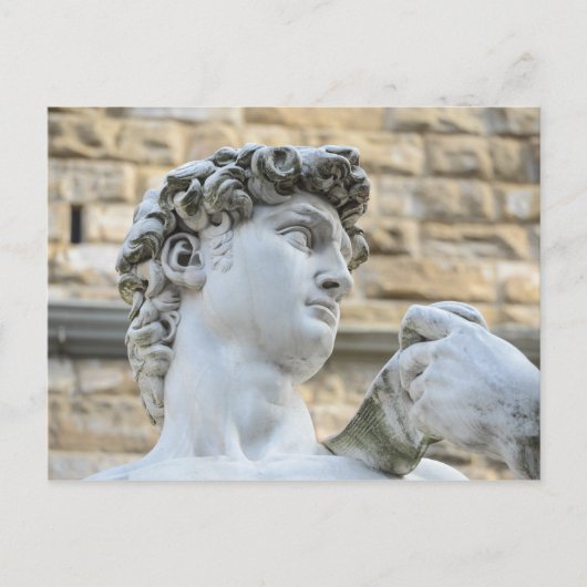 David van Michelangelo, Florence Italië Briefkaart (Voorkant)
