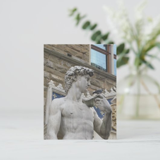 David van Michelangelo, Florence Italië Briefkaart (Staand voorkant)