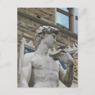 David van Michelangelo, Florence Italië Briefkaart